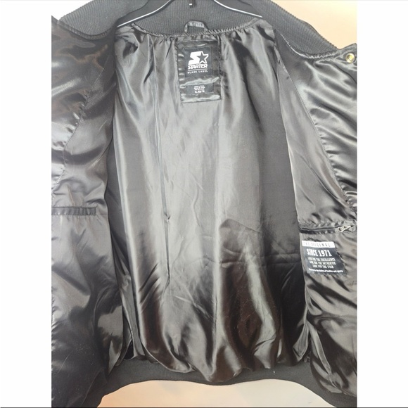 Starter Black Label New Jersey Devils Puffer Jacket Mens XL NHL Black NWT - Picture 8 of 9